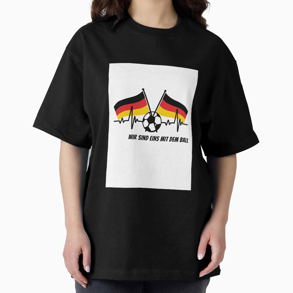 Wir sind eins mit dem Ball -  Football Design - Germany by RM-Journey