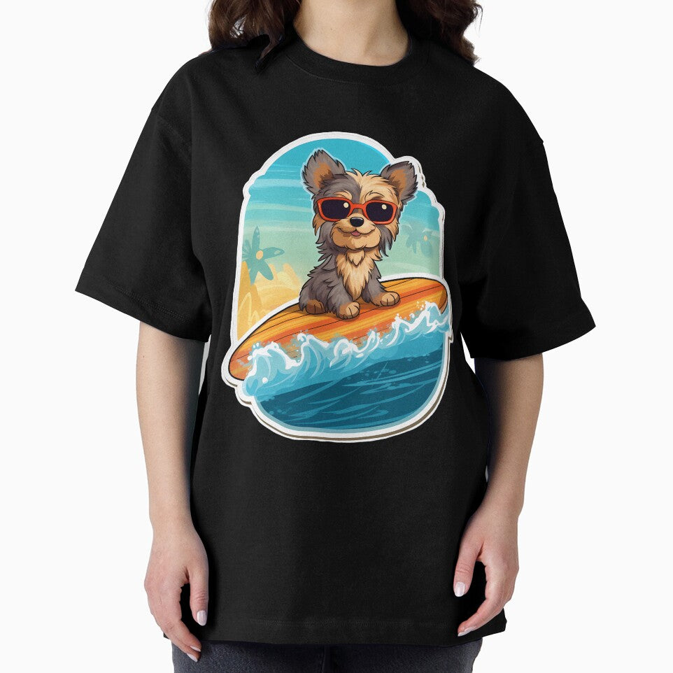 Yorkshire Terrier Surfing by Jdelgado813