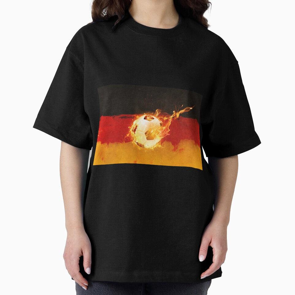German Flag and Soccer Ball by Divine Ease
