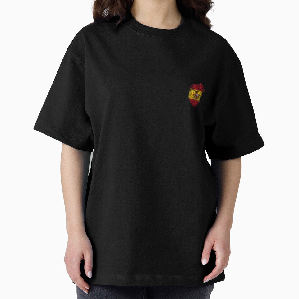 Spain Fan Shirt "Passion & Heart" by Endorfin Garment