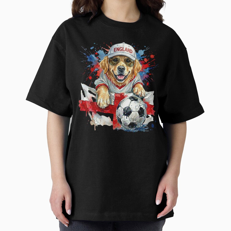 Golden retriever World Cup England Suppawter by The Suppawters