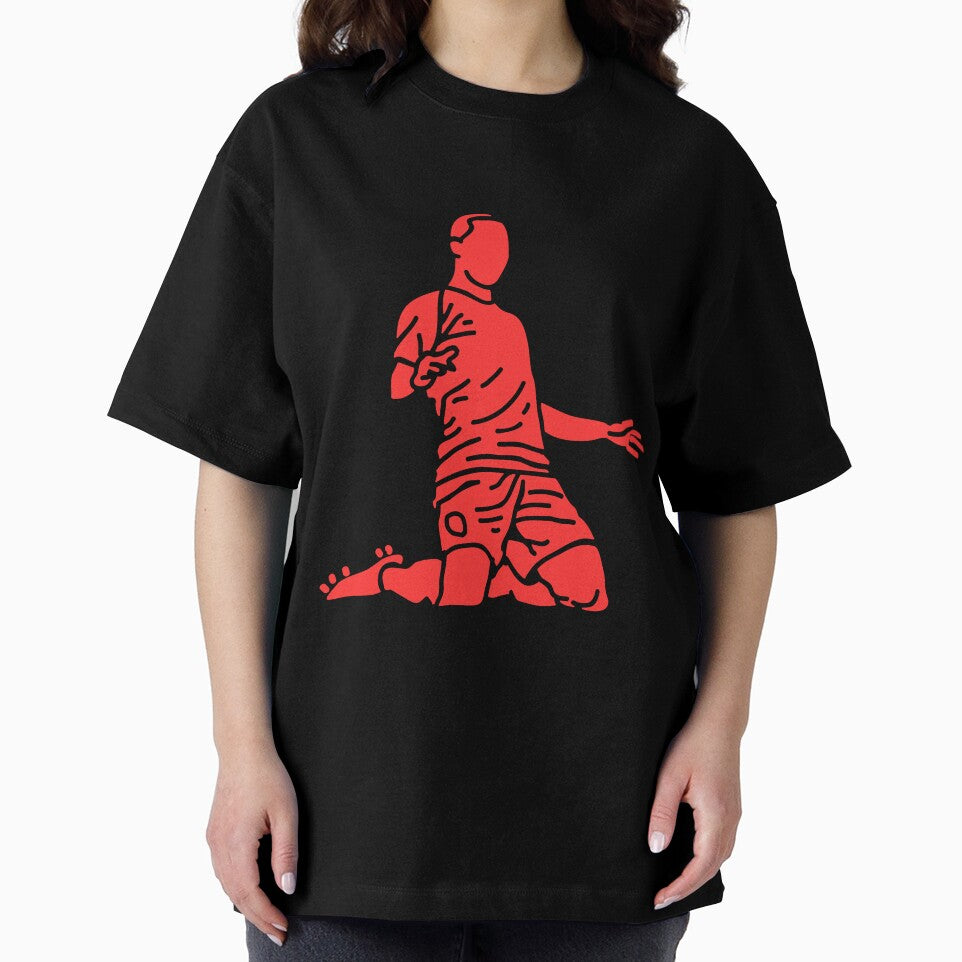 Red Celebrating Player | Player Celebration by Football Stickers World