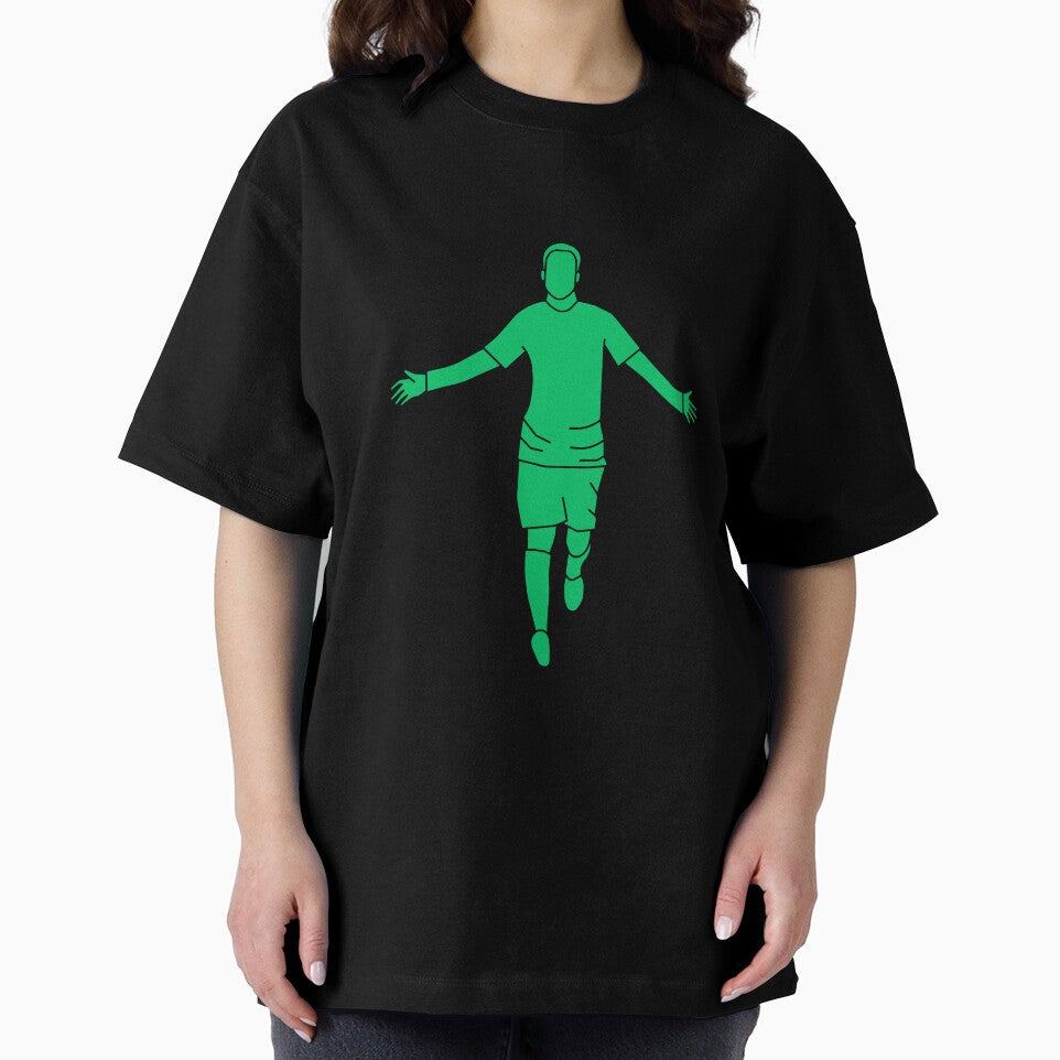 Green Celebrating Player 3 | Player Celebration by Football Stickers World