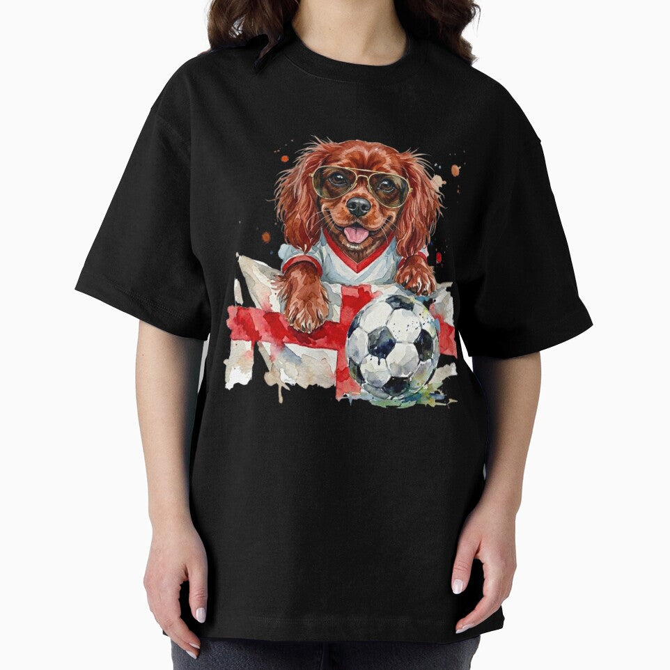 Cavalier King Charles ruby World Cup England Suppawter by The Suppawters