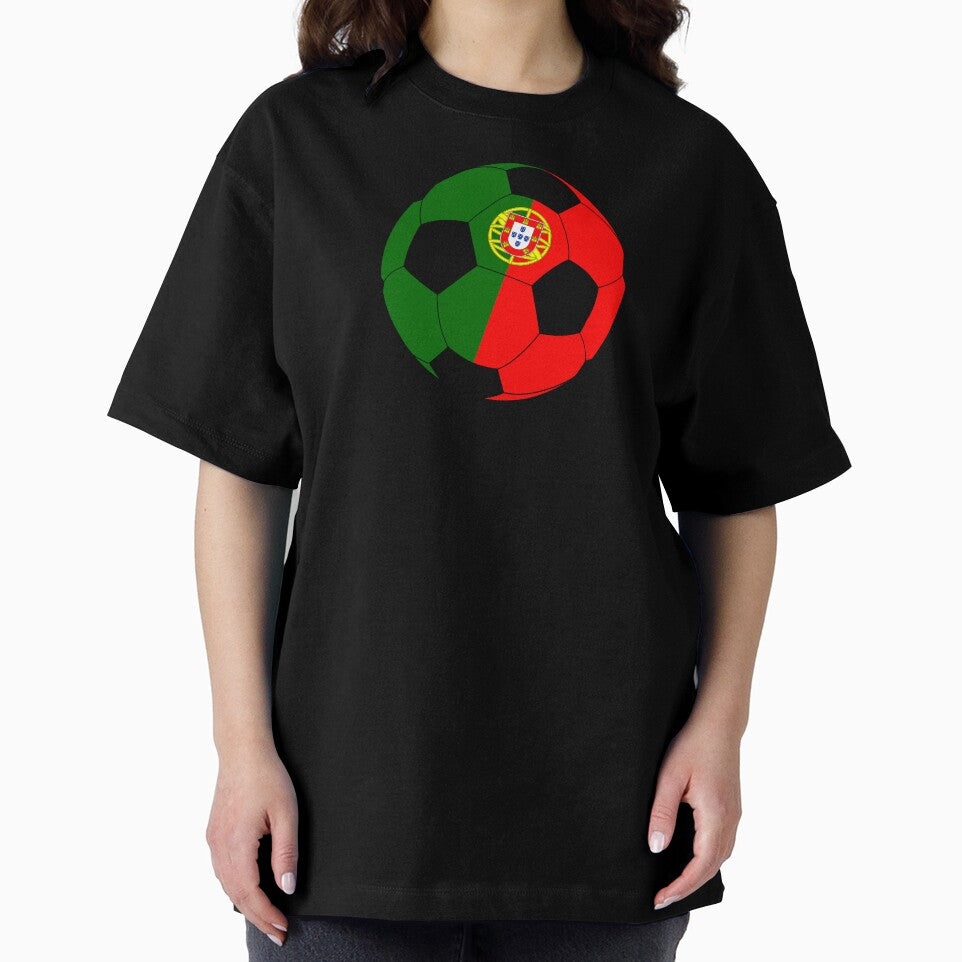 Portugal Football Gift Sport T-Shirt by MarlowLoom