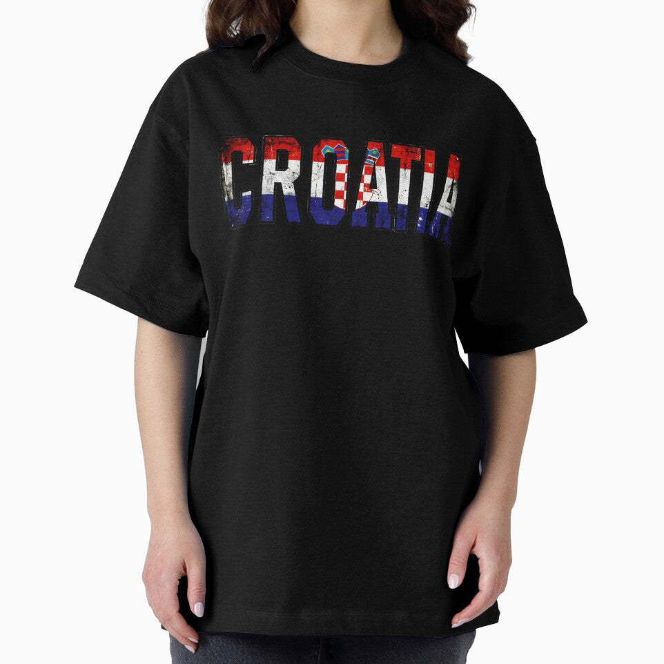 Croatia Flag Distressed Grunge Soccer Fan Gift – World Cup 2026 by Martin's_Design