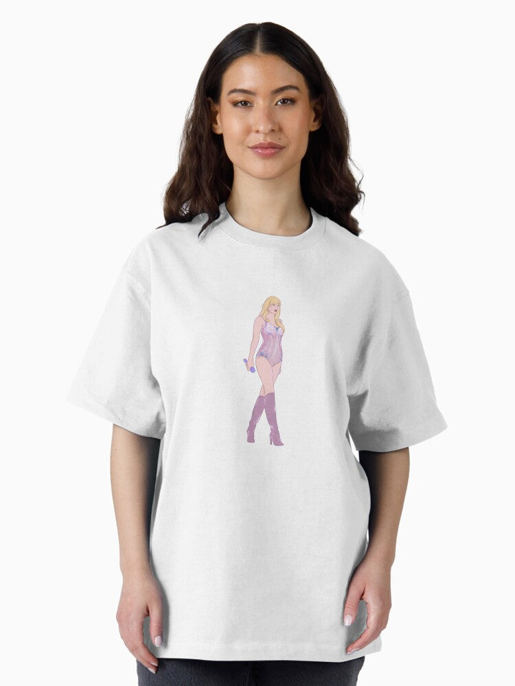 Lover eras tour Oversized T-Shirt Hoodie, Sweatshirt | PureTeeCo.com (Image 2)