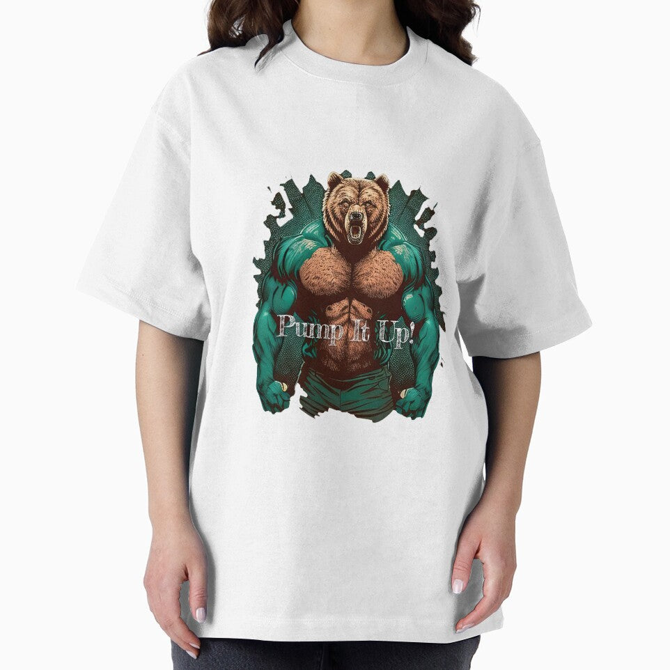 Pump It Up!DesignBodybuilding Fitness Gym Workout Exercise Merch Print Design by tengamerx
