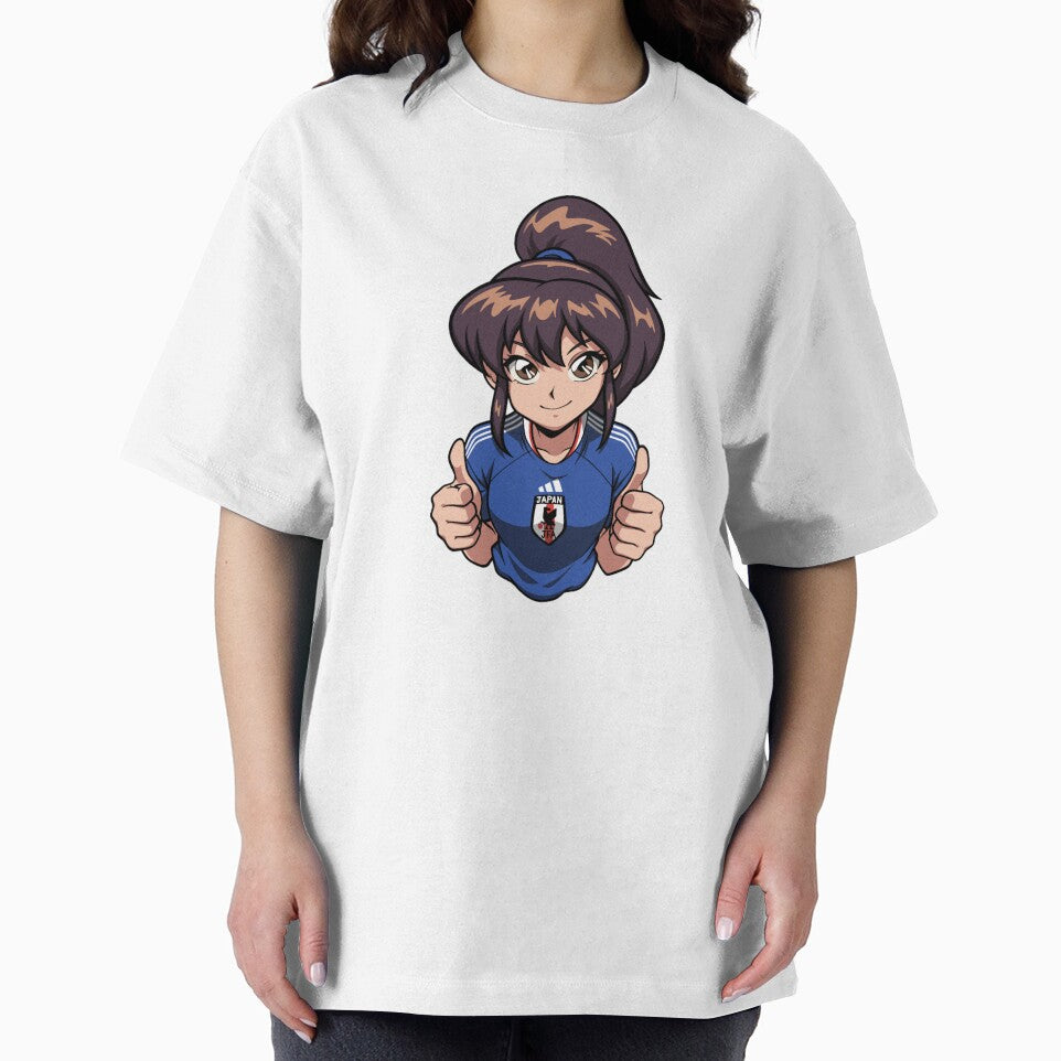 Japan Soccer Anime Girl Thumbs Up by MainColle