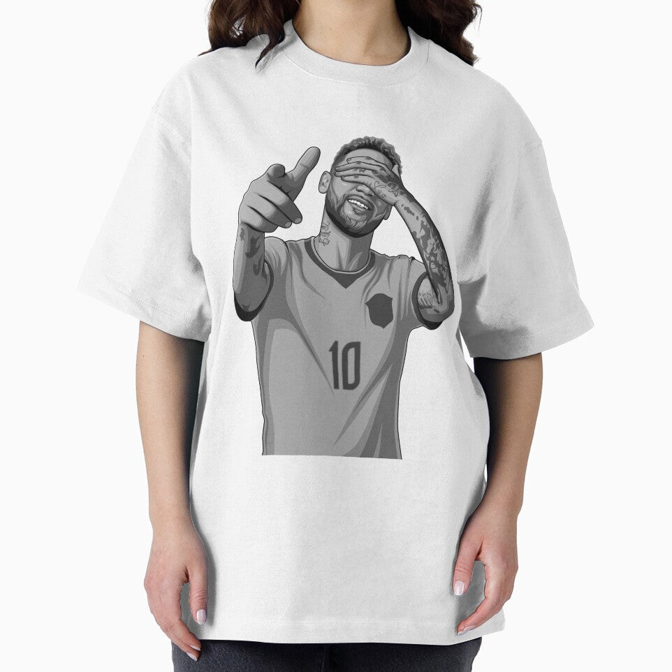 Neymar Black and White Version by Aldduardo