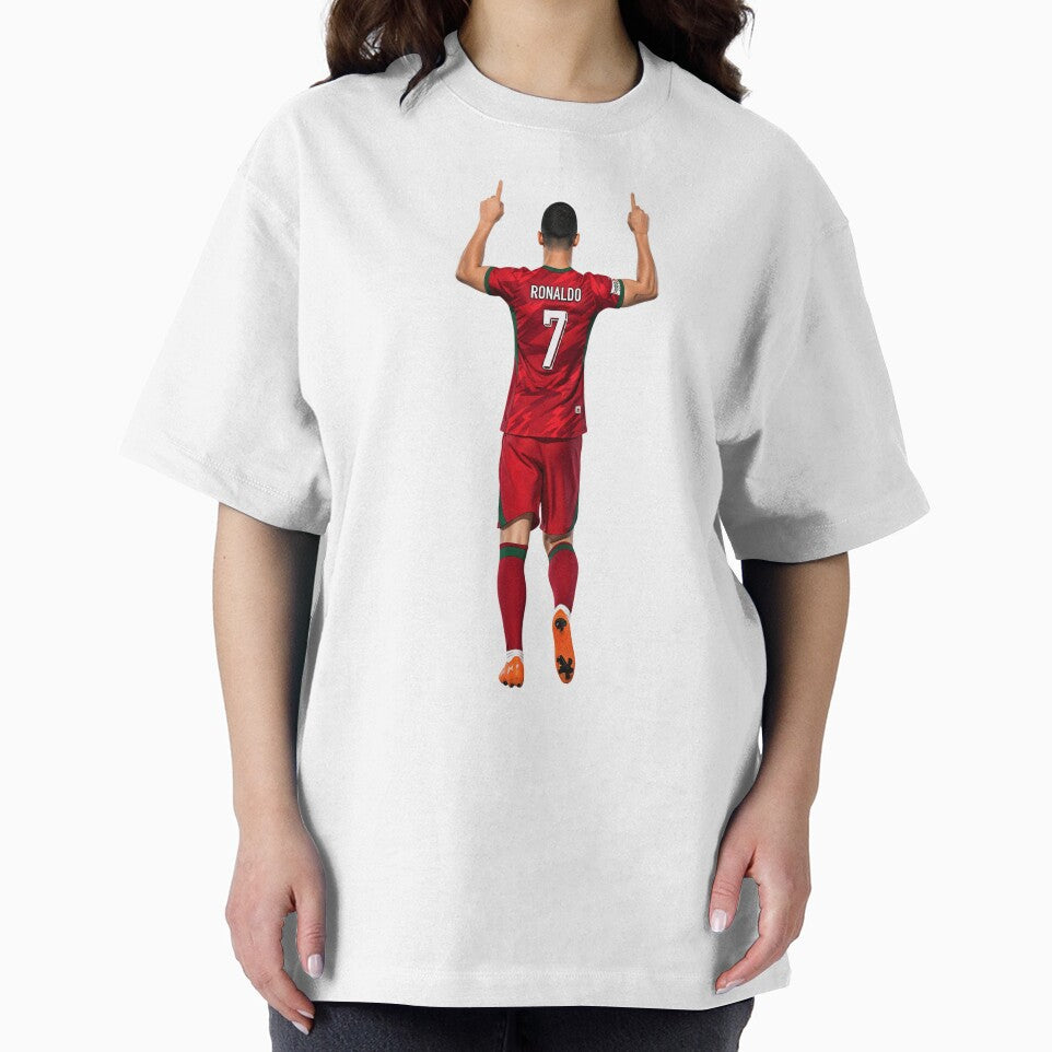 Cristiano Ronaldo Portugal #7 Football Legend Graphic  | Soccer Fan Art Design by joyorashop