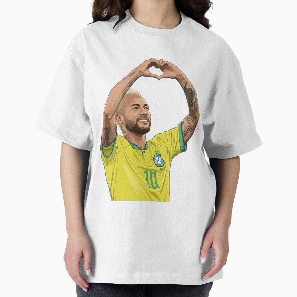Brazil Football Star Heart Celebration by shoppypod