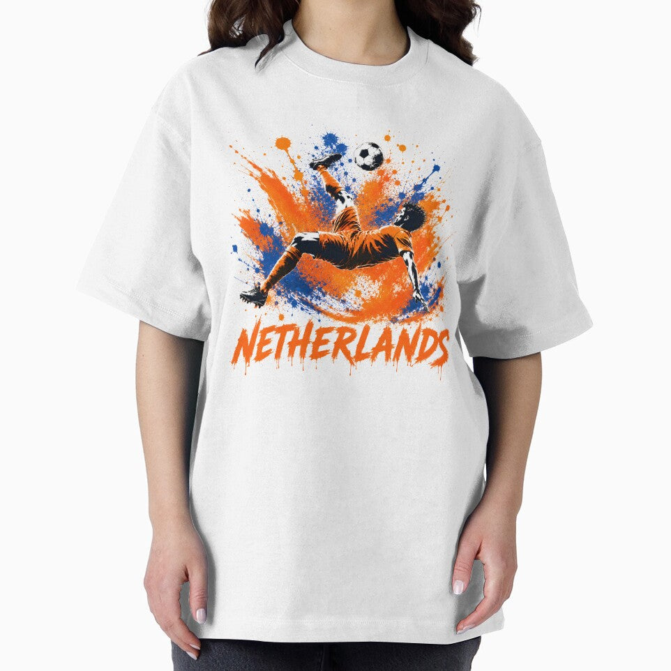 Netherlands Soccer Fan T-Shirt | Bright Orange Football Pride Tee | Dutch Fan Gift 2026 by 3ac-Arts