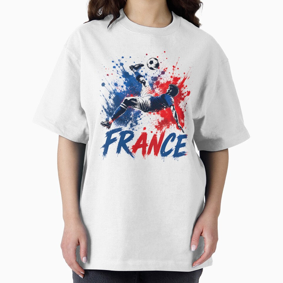 France Soccer Fan T-Shirt | Blue White Red Football Pride Tee | French Fan Gift 2026 by 3ac-Arts