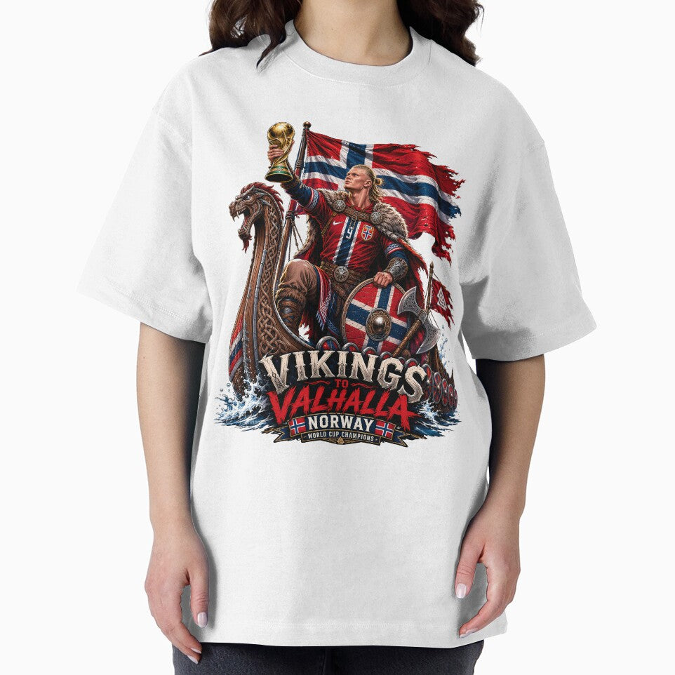 Norway Football Vikings - Nordic Pride & Passion by ox prints
