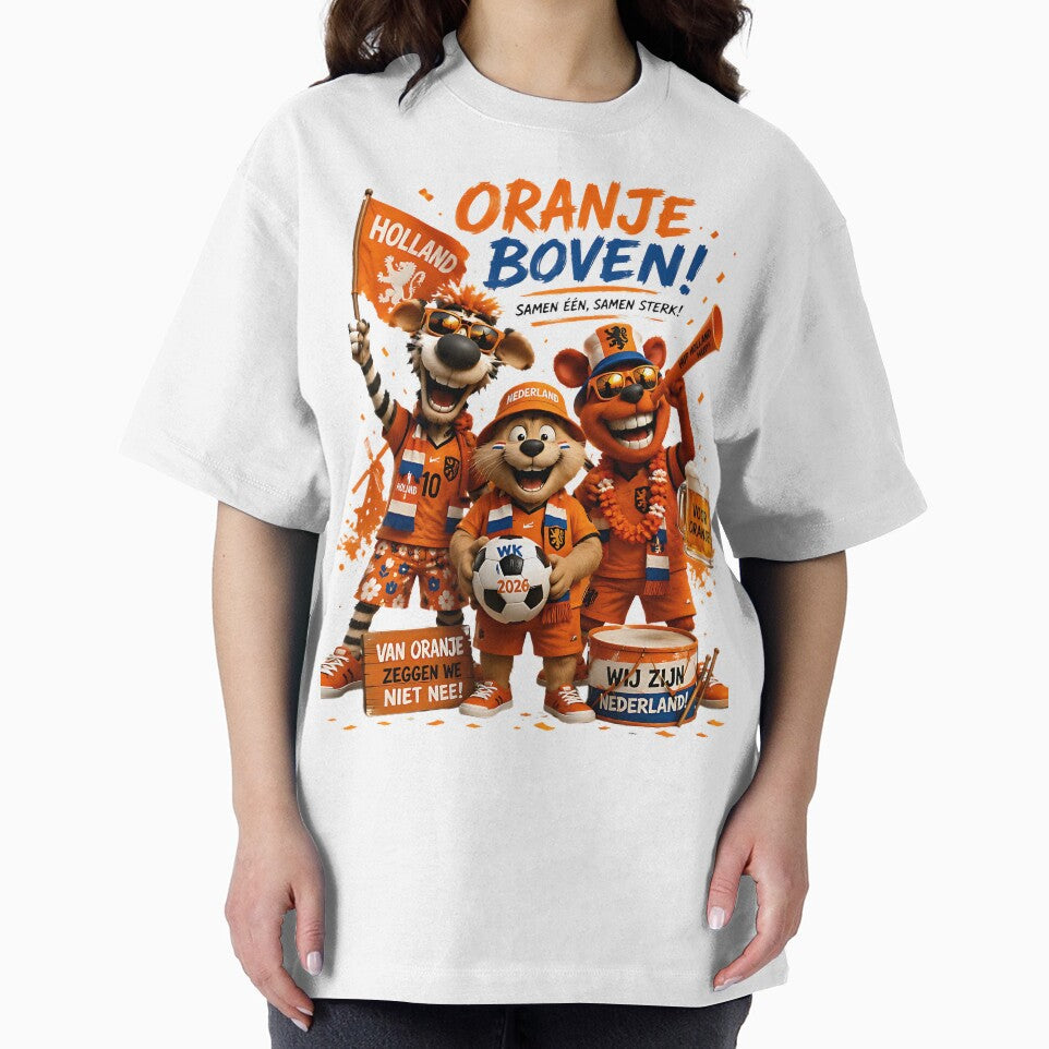 Dutch Soccer Fans – Oranje Boven World Cup 2026 by WabiSabiSjak