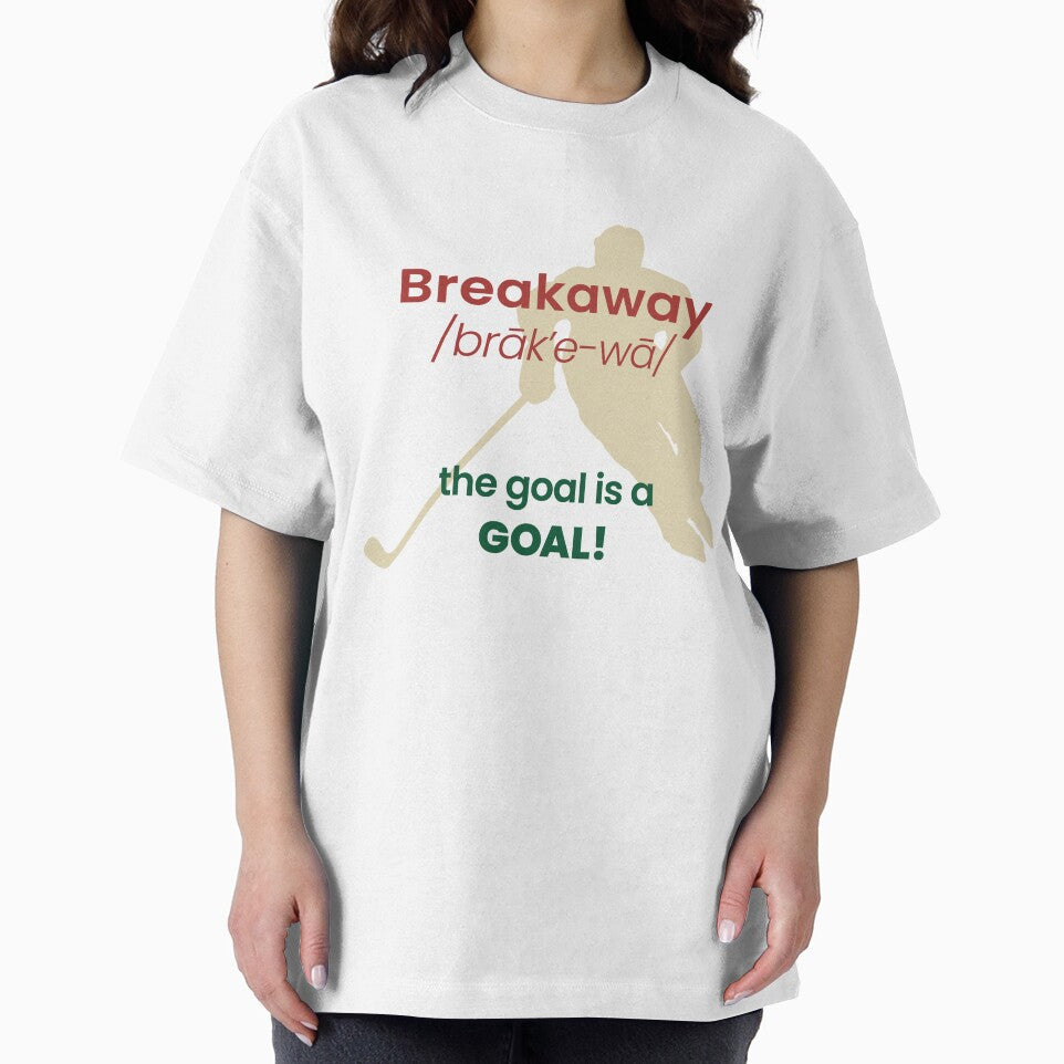 Breakaway - the goal is a GOAL!  Red/Green by Hattrixz