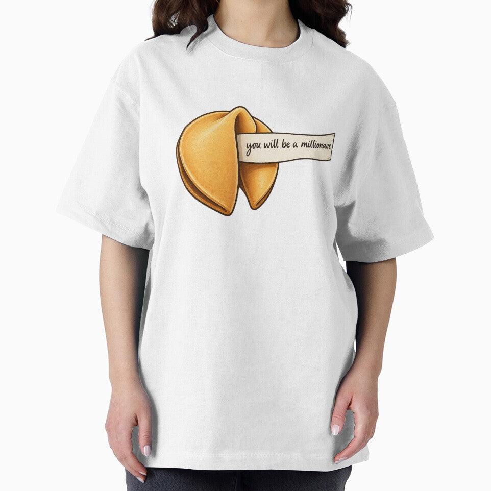 Funny Fortune Cookie Millionaire Quote by FEEL GOOD CLUB DESIGNS