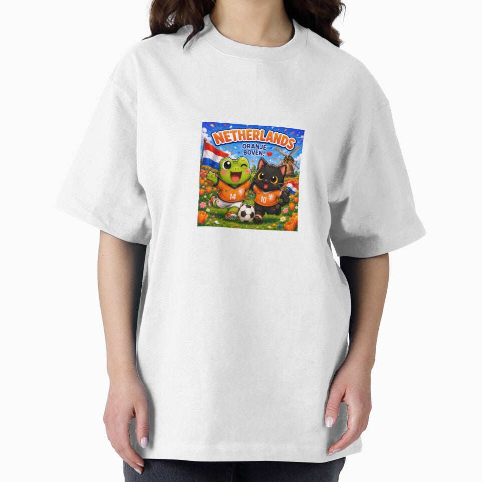 Cute Netherlands Football Team by QuirkNest Studio