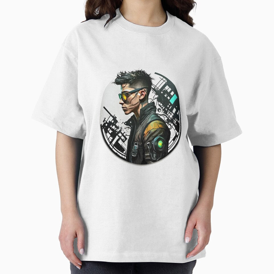 Cyber punk geek by omar-sticker11