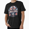England Football Badge Logo – Hardcore Soccer Supporter Tee by TKOprintdesigns