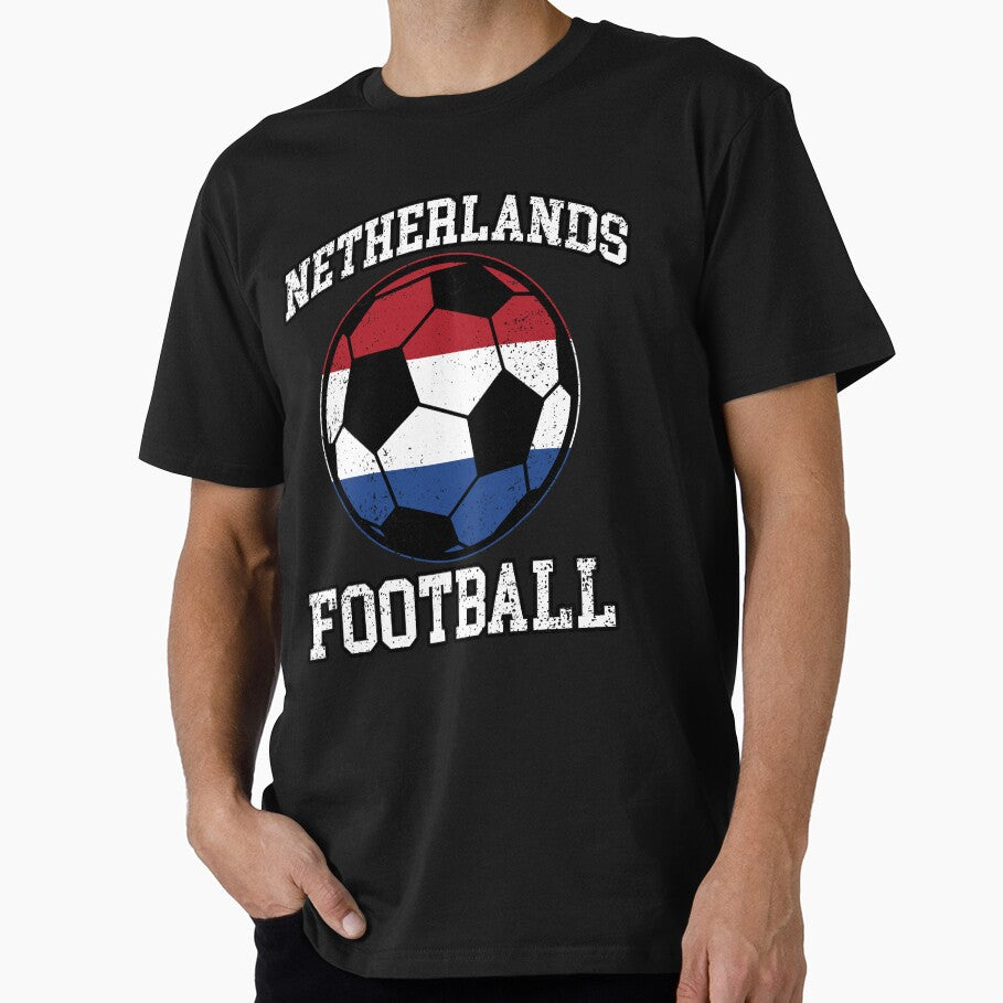 SOCCER BALL - NETHERLANDS | Soccer Fans and Teams for Men and Women t-shirt by wallsandpatts