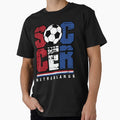 SOCCER TEAMS BIG TEXT SOCCER - NETHERLANDS - Fans and Teams for Men and Women T-shirt by wallsandpatts
