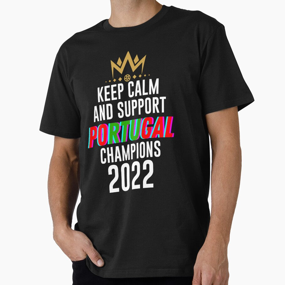 Keep calm and support Portugal | Portugal soccer team 2022 champions | Portugal soccer team qatar by wear4gamers