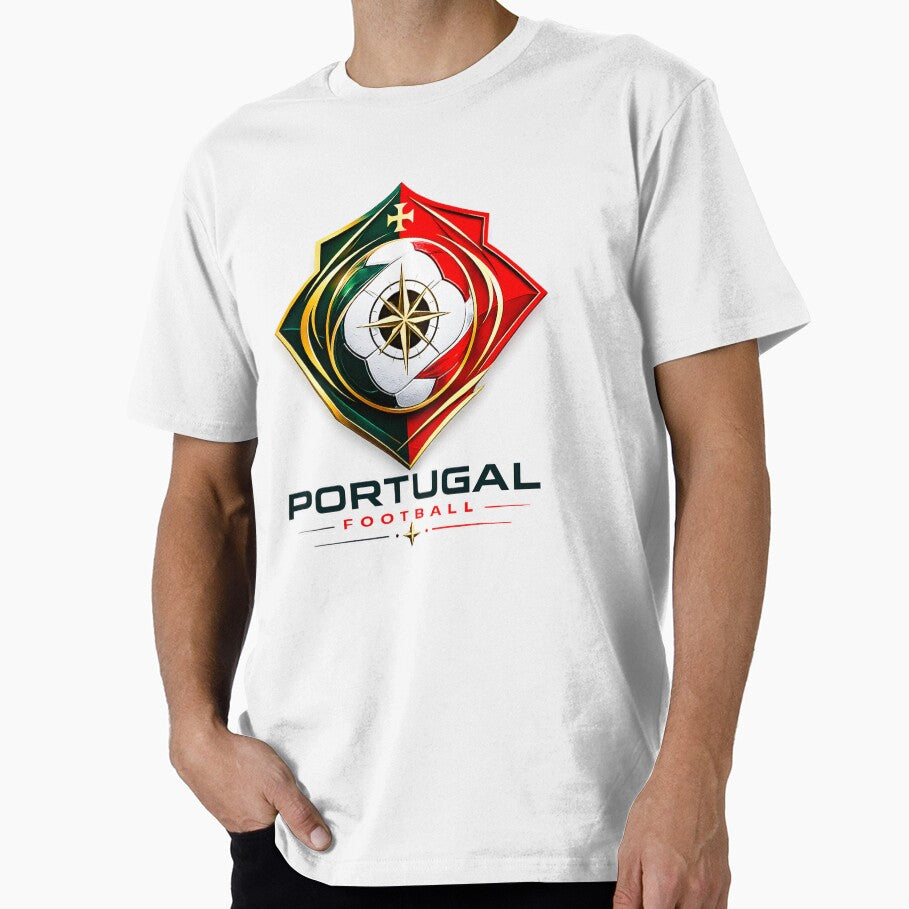 Portugal Football Ultra Modern Minimal Soccer Design by TKOprintdesigns
