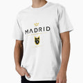 Madrid Football Ultra Modern Minimal Logo | City Pride Soccer Design | Gold Edition by TKOprintdesigns