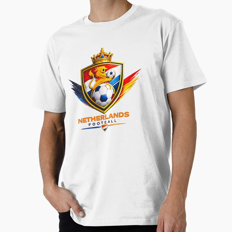 Netherlands Football Ultra Modern Minimal Soccer Design by TKOprintdesigns