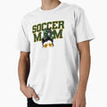 Soccer Mom Green/Gold Messy Bun by ItsaMomThingLLC