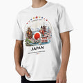 Japan Soccer Fans Samurai Sakura Vintage Design | Japan Supporters Represent 2026 Shirt by Inner Flame Studio