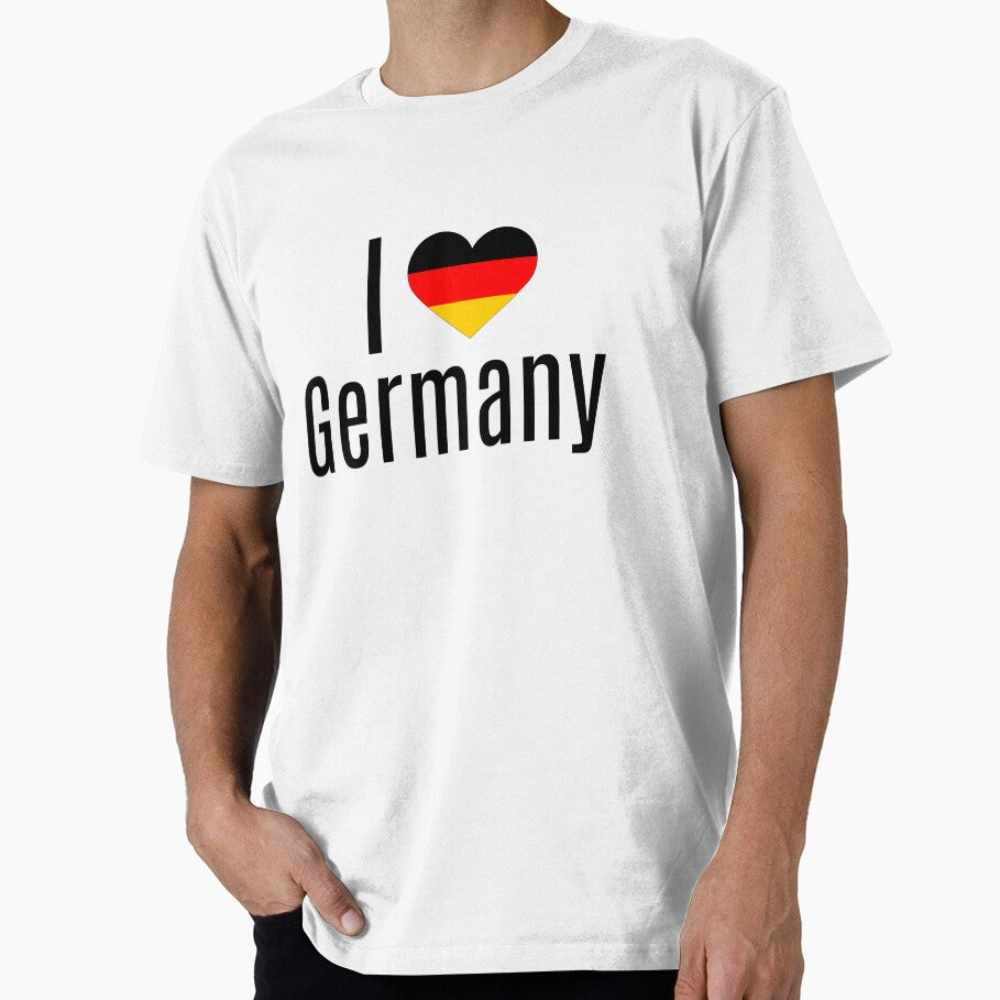 I love Germany – World Cup 2026 Football Fans Logo by topprinting