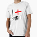I love England – World Cup 2026 Football Fans Logo by topprinting