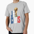 France Soccer “I Believe” Trophy – French Football Fan with Championship Cup Design by paulo silveira