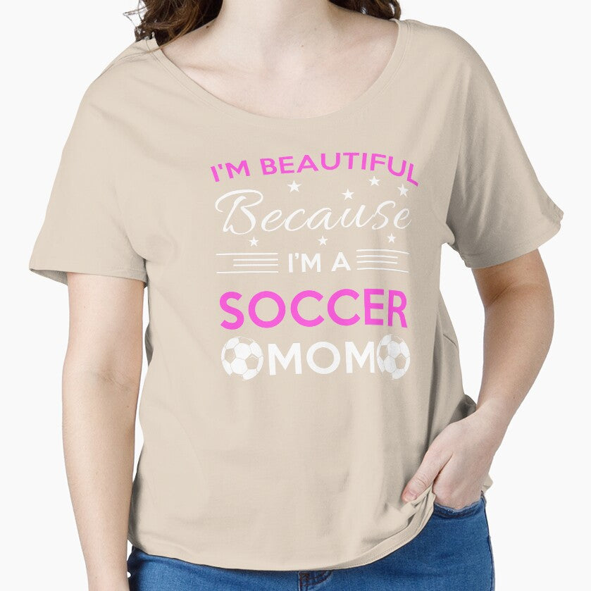 Beautiful Soccer Mom by FlashFireTees