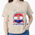 Croatian Football Time to Kick Off, Vintage Soccer by orangeblue21