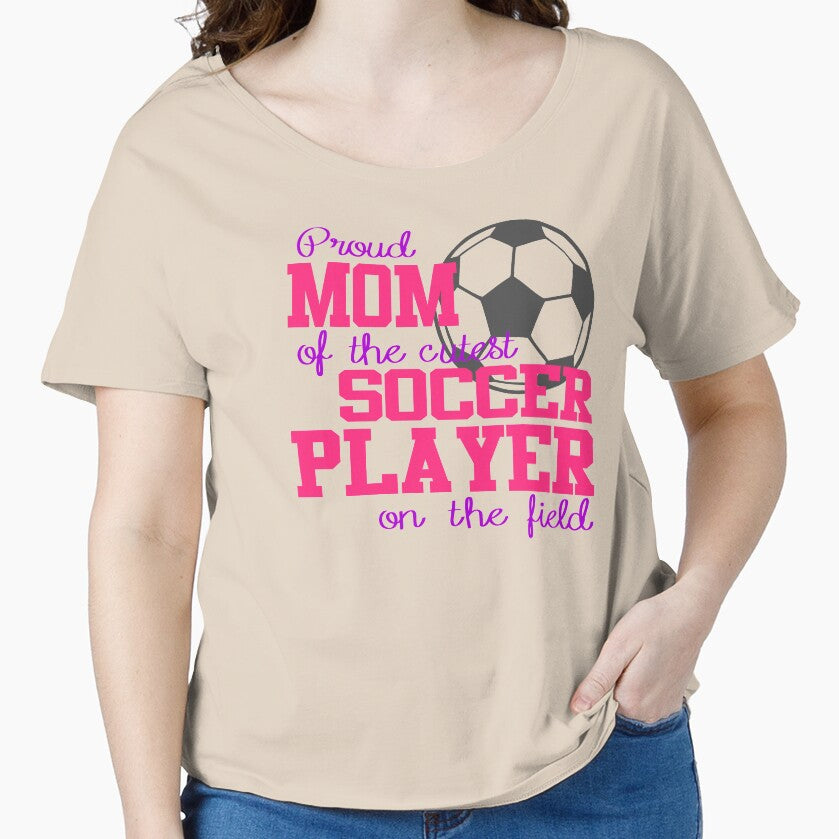 Proud Mom Of The Cutest Soccer Player On The Field by adametzb