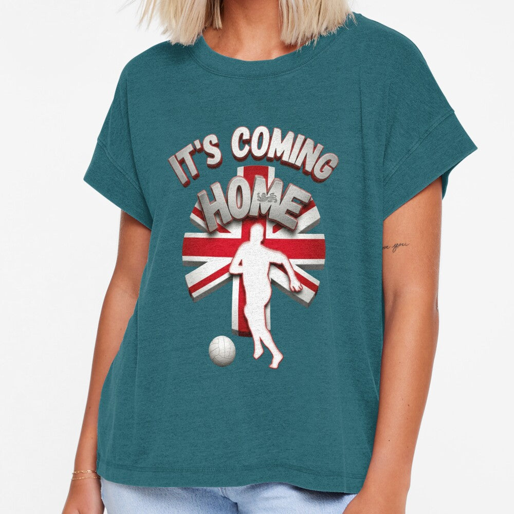 England Football It's Coming Home Soccer Fan by Flirt-Teez