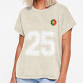 Portugal Soccer Number 25 Vintage Sports Fan by OliviaHayesArt