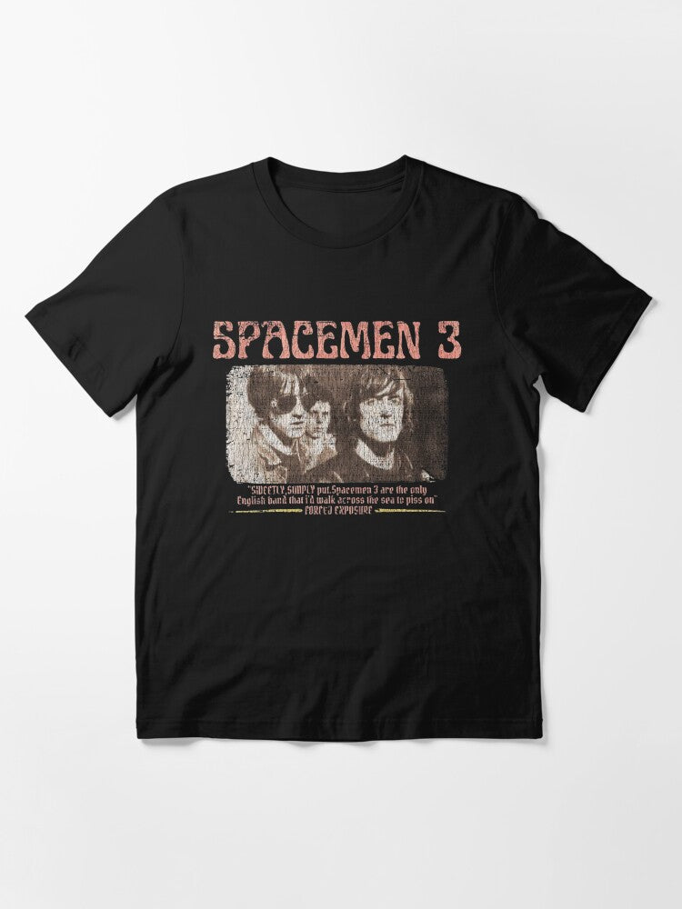 Spácèmèn band 3 Vintage 1982 English rock Original Fan Design Artwork Essential T-Shirt Hoodie, Sweatshirt (Image 3)