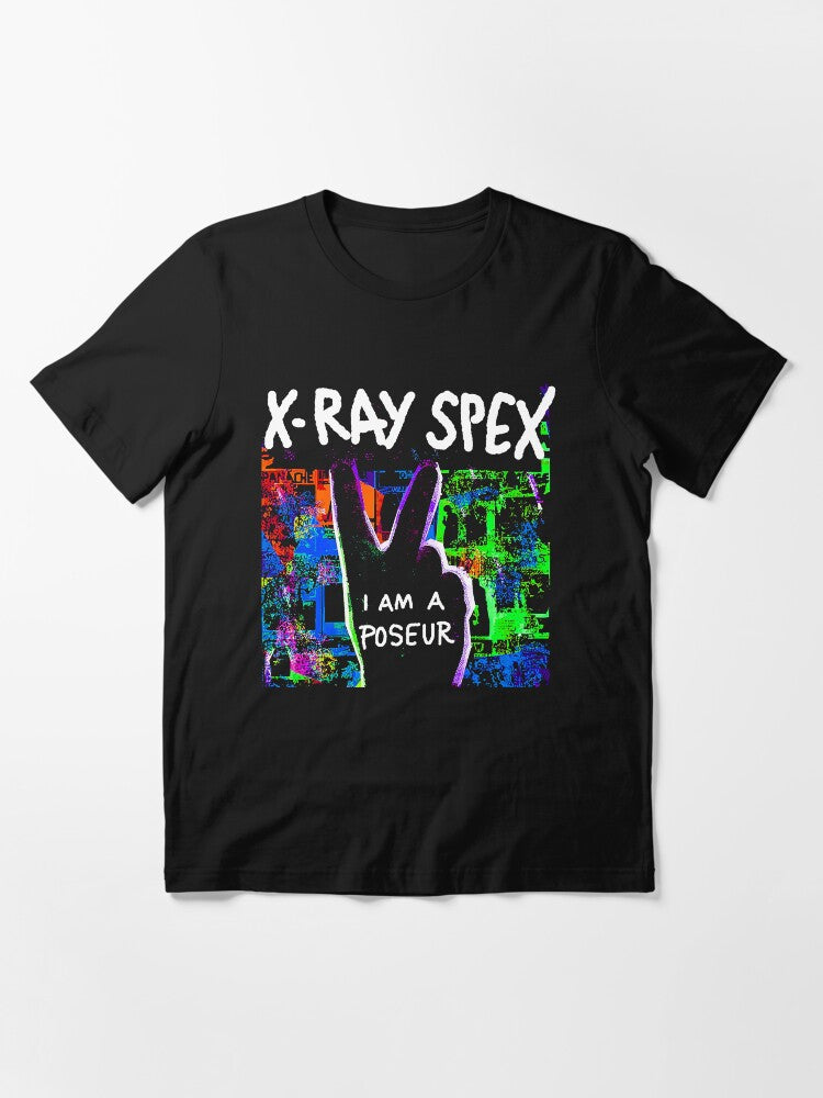 X-RAY SPEX band Essential T-Shirt Style006 Hoodie, Sweatshirt | PureTeeCo.com (Image 3)