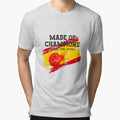 Spain Football Pride T-Shirt for Soccer Fans by PodXDesigns