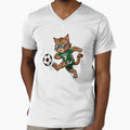 Portugal Soccer Cat Power Shot — Selecao Number 7 Cartoon by David Mateo ArtWorks