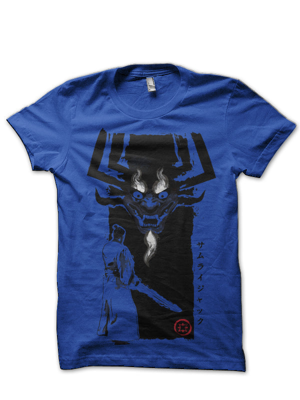 Master of Darkness â€“ Samurai Jack Royal Blue T-Shirt Hoodie, Sweatshirt | PureTeeCo.com
