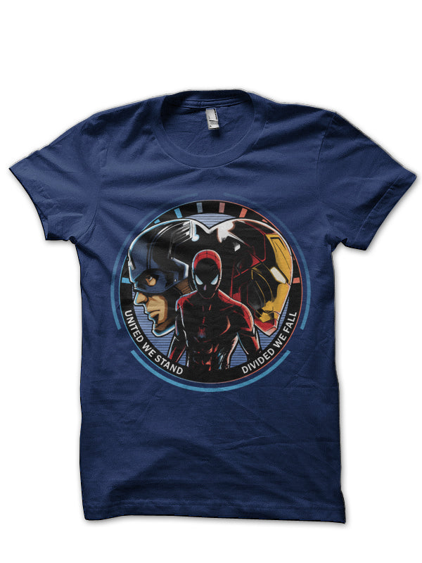 Stand Together Navy Blue T-Shirt Hoodie, Sweatshirt | PureTeeCo.com