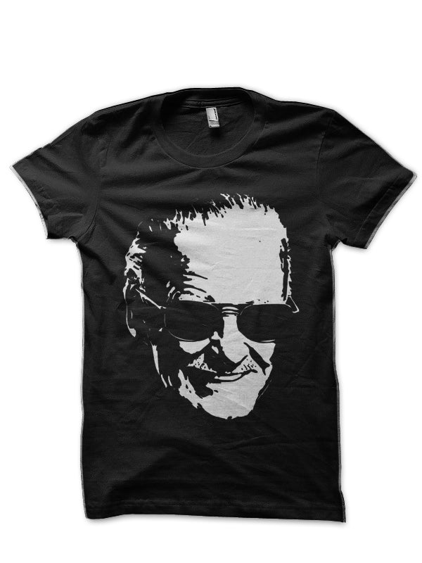Stan Lee Black T-Shirt Style001 Hoodie, Sweatshirt | PureTeeCo.com