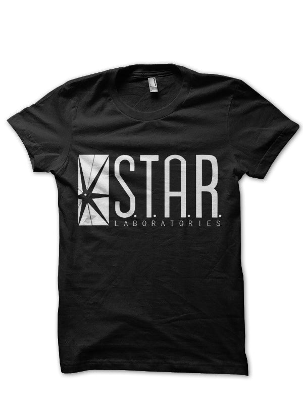 Star Laboratories Black T-Shirt Hoodie, Sweatshirt | PureTeeCo.com