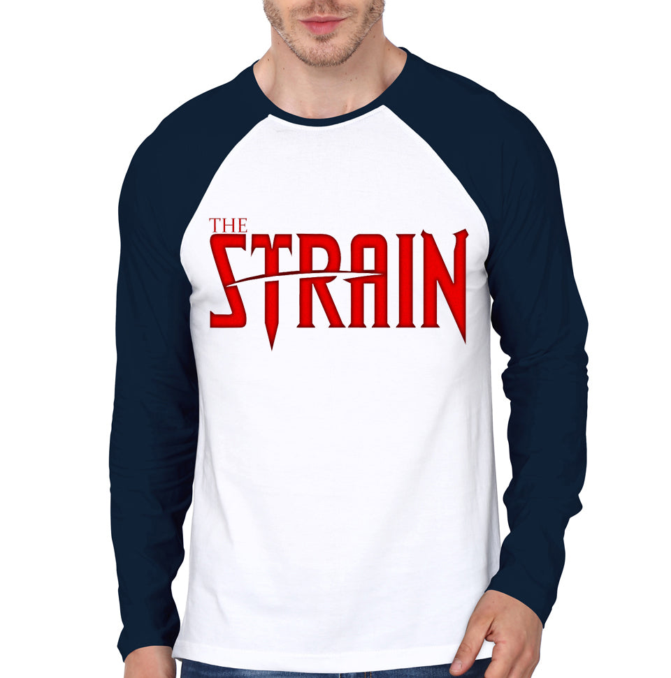 The Strain Raglan Tee Hoodie, Sweatshirt | PureTeeCo.com